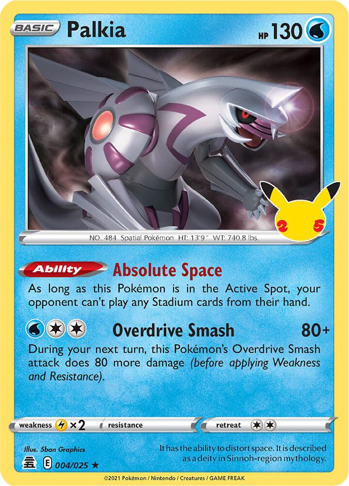 (#004/025) Palkia [Celebrations]