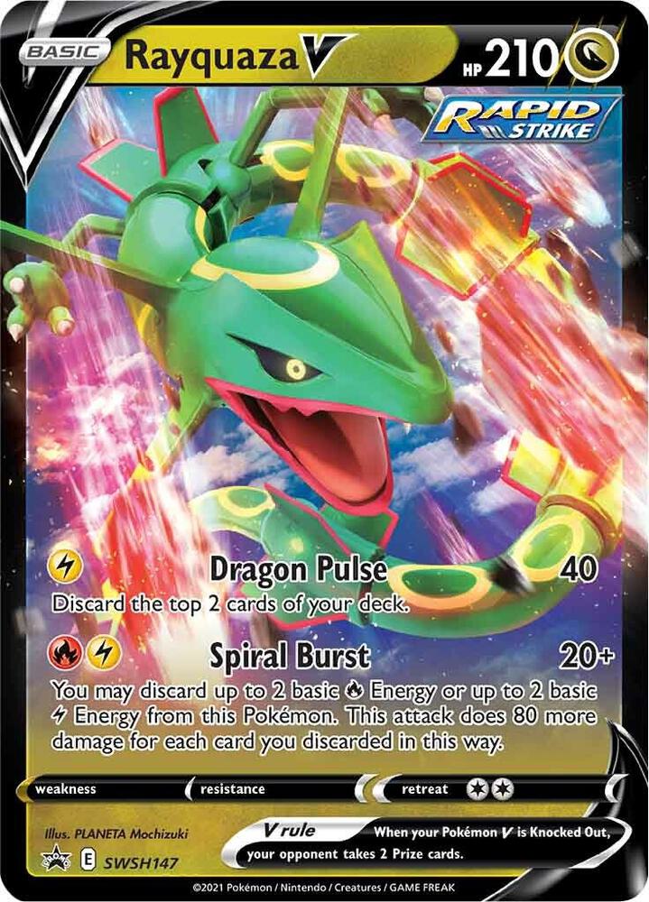(#SWSH147) Rayquaza V [SWSH: Sword & Shield Promo Cards]