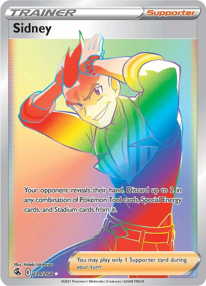 (#279/264) Sidney (Secret) [SWSH08: Fusion Strike]
