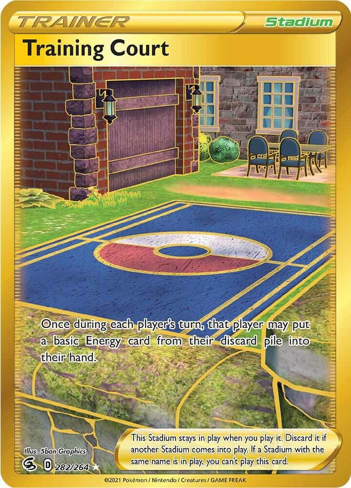 (#282/264) Training Court (Secret) [SWSH08: Fusion Strike]