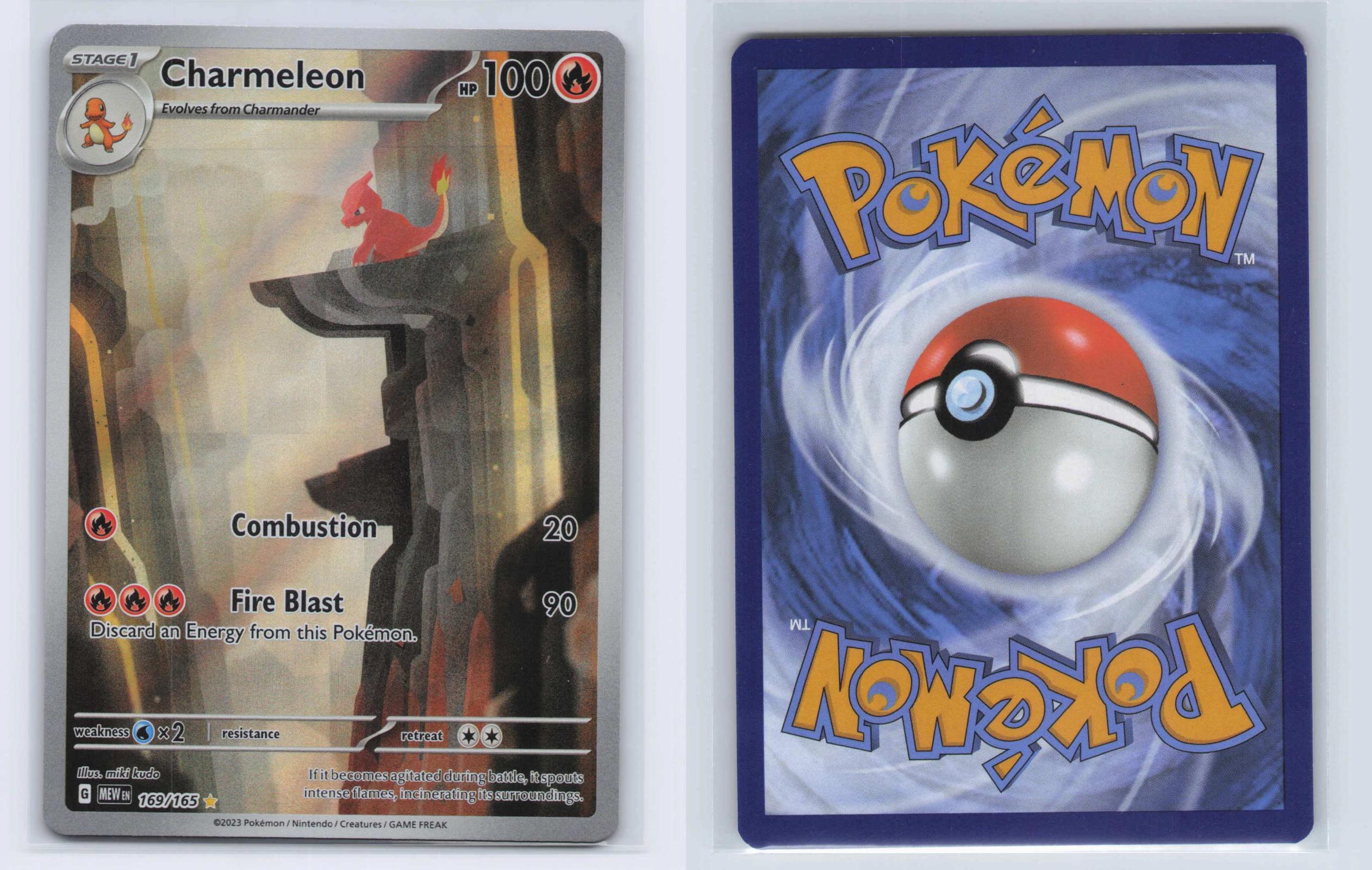 (#169/165) Charmeleon - Holo [151]