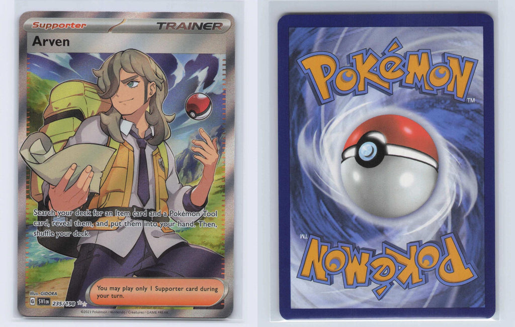 (#235/198) Arven - Holo [Scarlet & Violet]