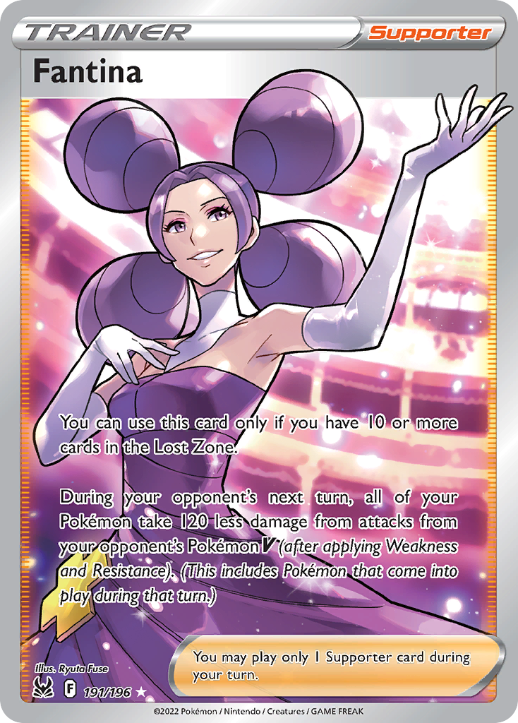 (#191/196) Fantina - Holo [Lost Origin]