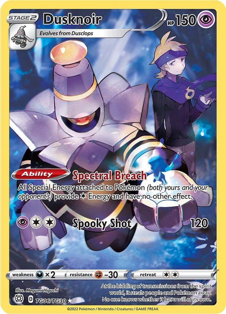 (#TG06/TG30) Dusknoir [SWSH09: Brilliant Stars Trainer Gallery]