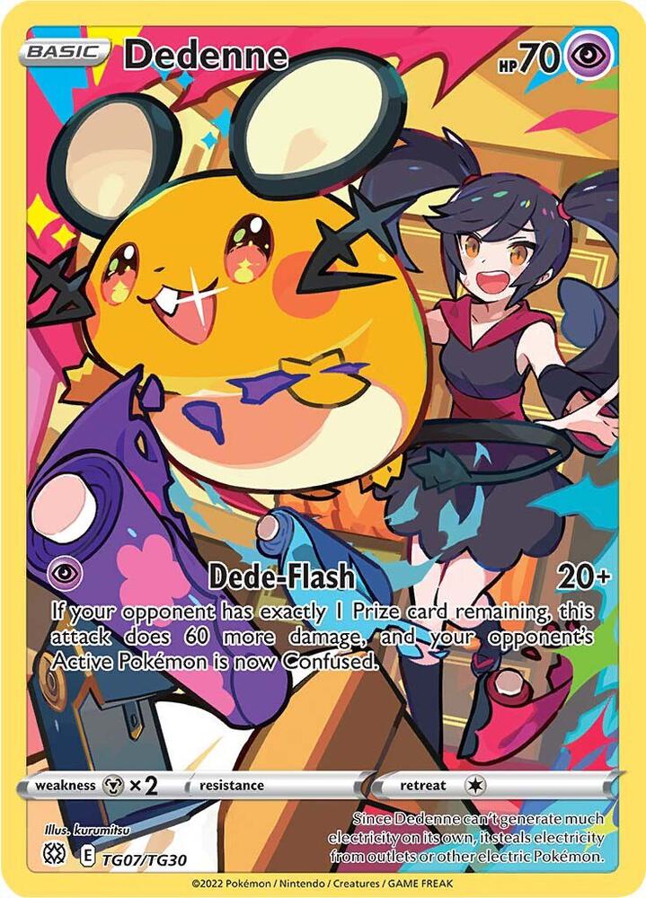 (#TG07/TG30) Dedenne [SWSH09: Brilliant Stars Trainer Gallery]