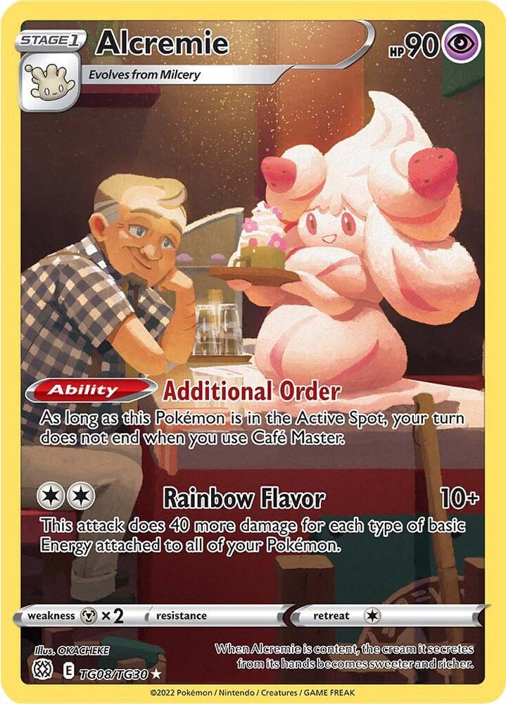 (#TG08/TG30) Alcremie [SWSH09: Brilliant Stars Trainer Gallery]