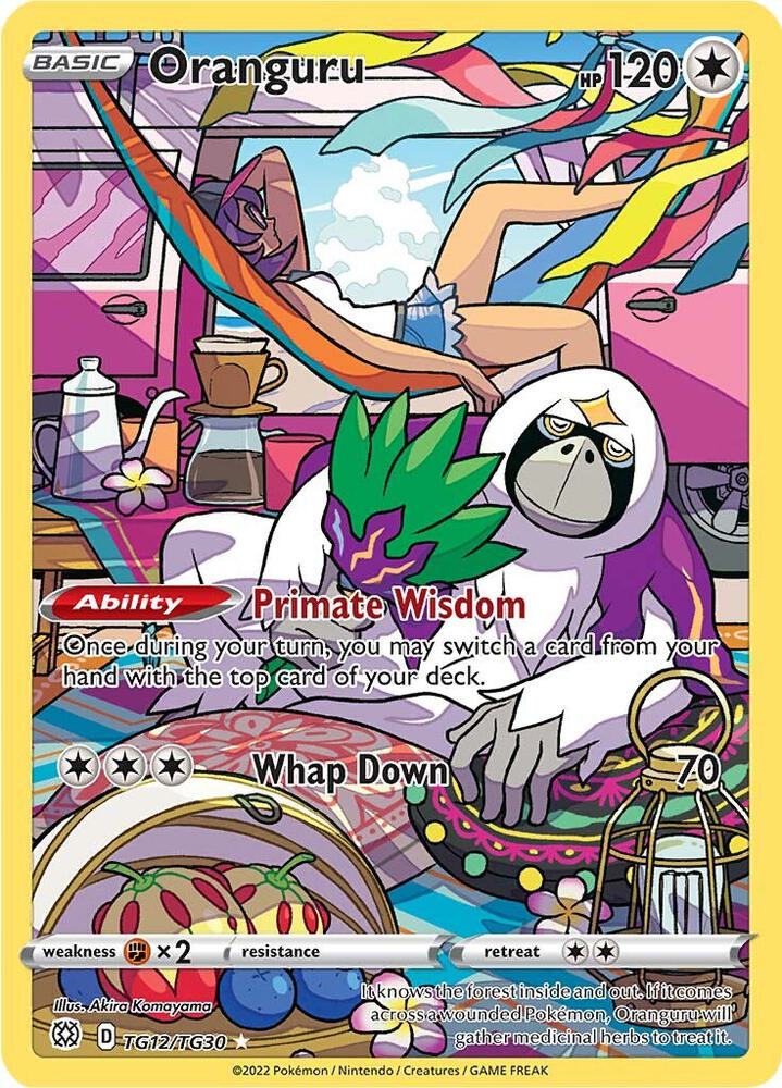(#TG12/TG30) Oranguru [SWSH09: Brilliant Stars Trainer Gallery]