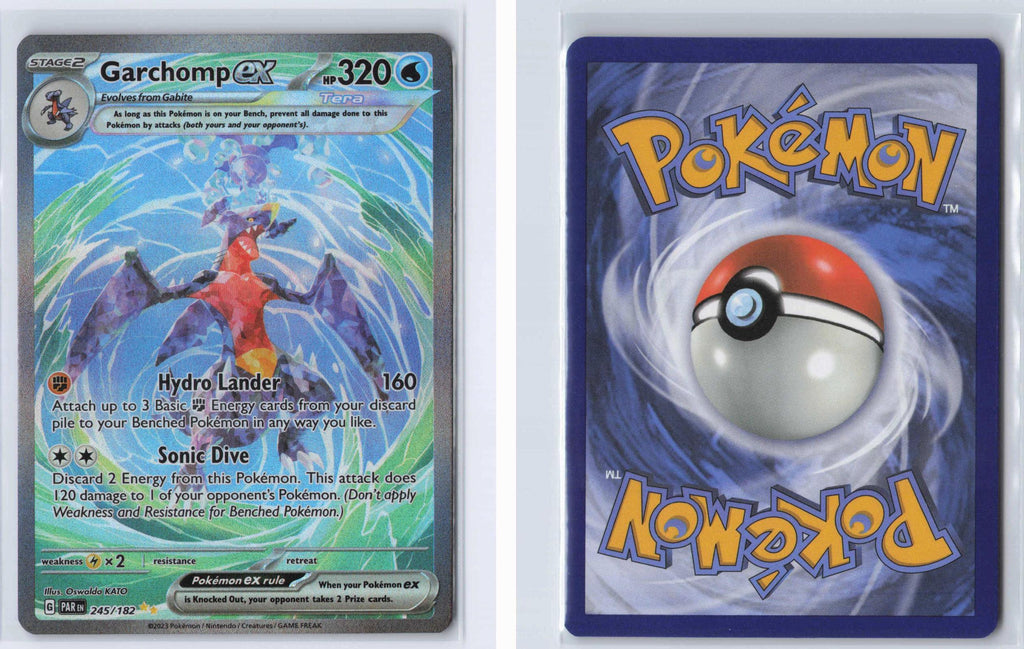 (#245/182) Garchomp ex - Holo [Paradox Rift]