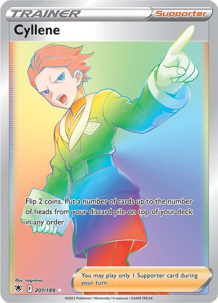 (#201/189) Cyllene (Secret) [SWSH10: Astral Radiance]