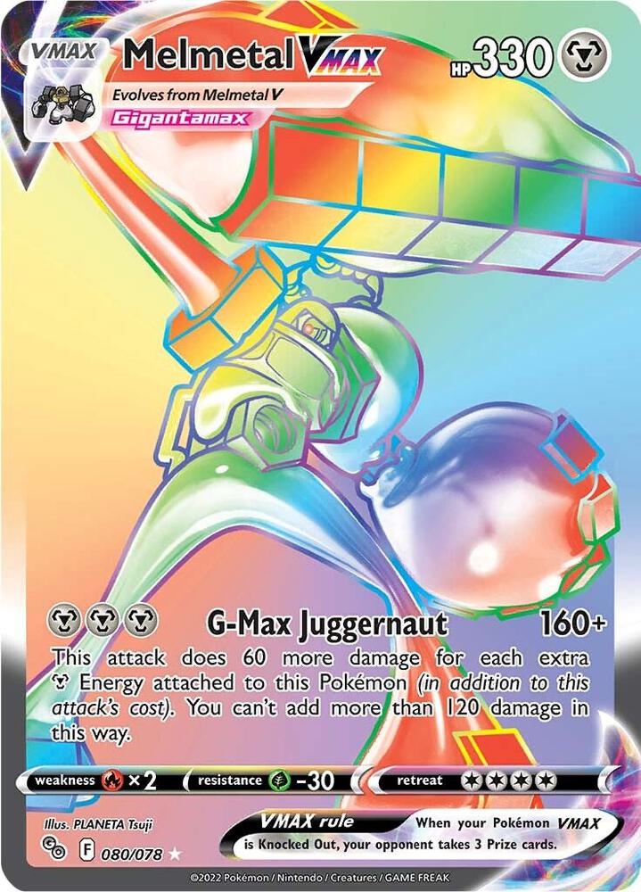 (#080/078) Melmetal VMAX (Secret) [Pokemon GO]