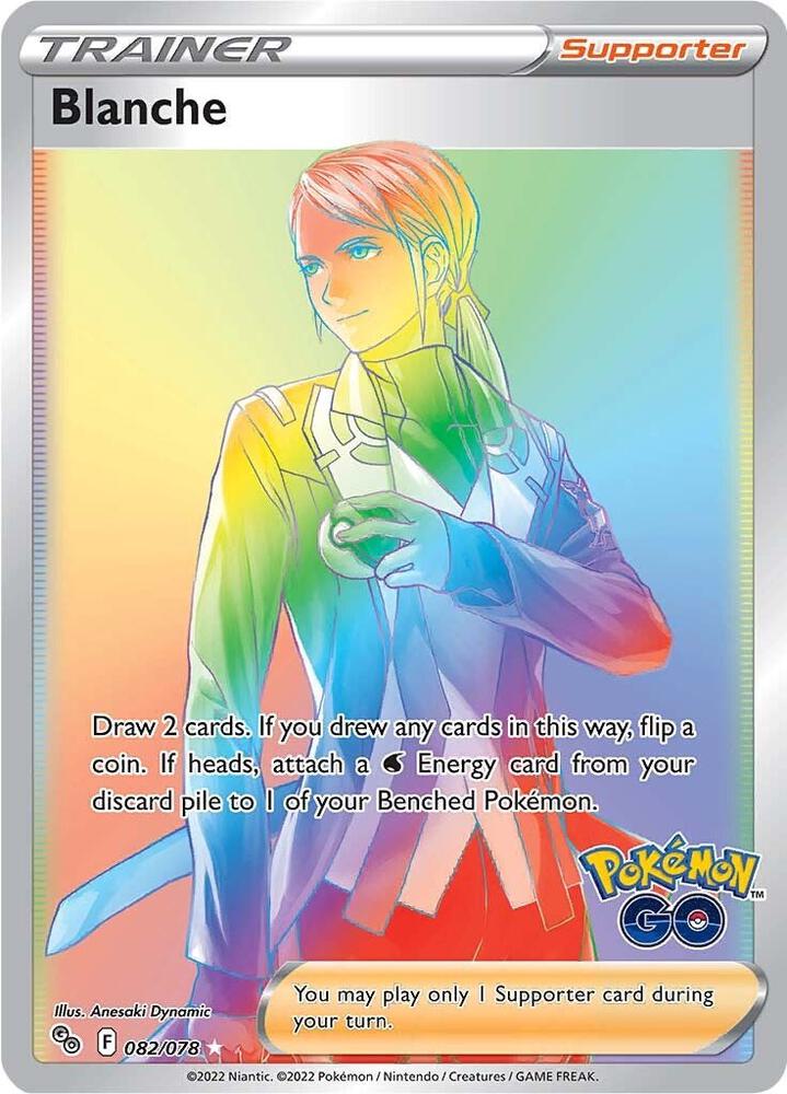 (#082/078) Blanche (Secret) [Pokemon GO]
