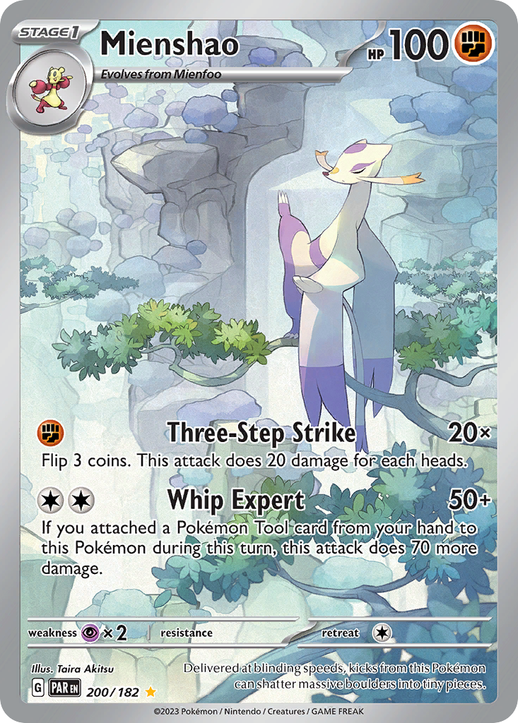 (#200/182) Mienshao - Holo [Paradox Rift]