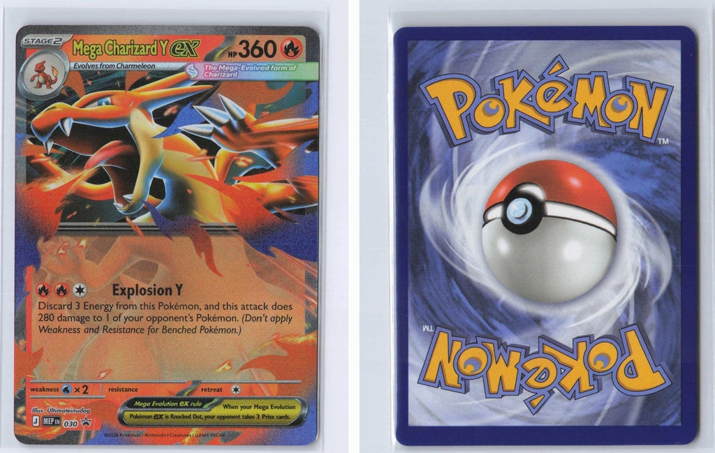 (#030) Mega Charizard Y ex - Holo [ME: Mega Evolution Promo]
