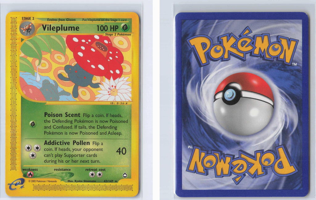 (#43/147) Vileplume - Normal [Aquapolis]