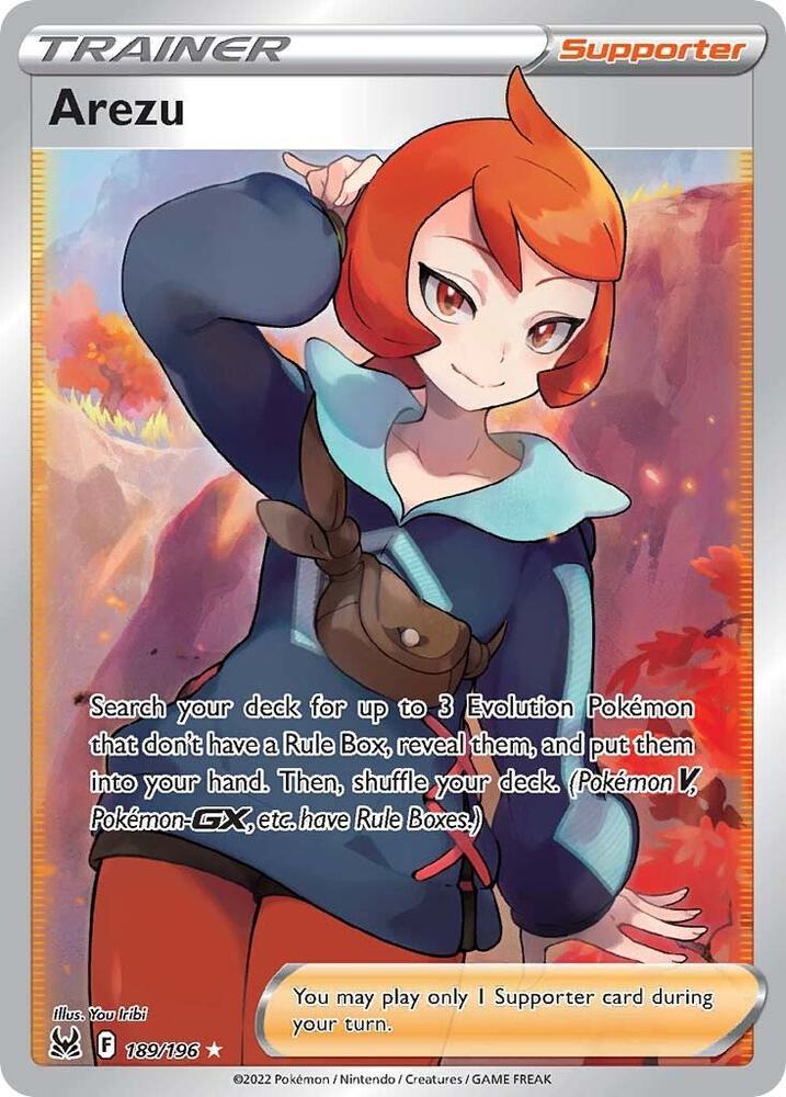 (#189/196) Arezu (Full Art) [SWSH11: Lost Origin]