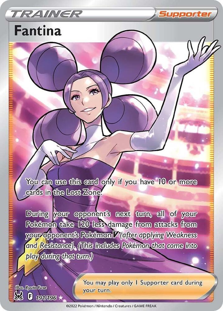 (#191/196) Fantina (Full Art) [SWSH11: Lost Origin]