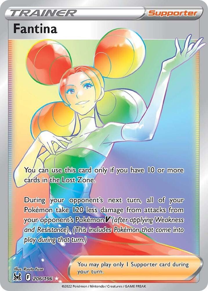 (#206/196) Fantina (Secret) [SWSH11: Lost Origin]