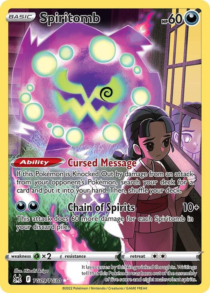 (#TG09/TG30) Spiritomb [SWSH11: Lost Origin Trainer Gallery]
