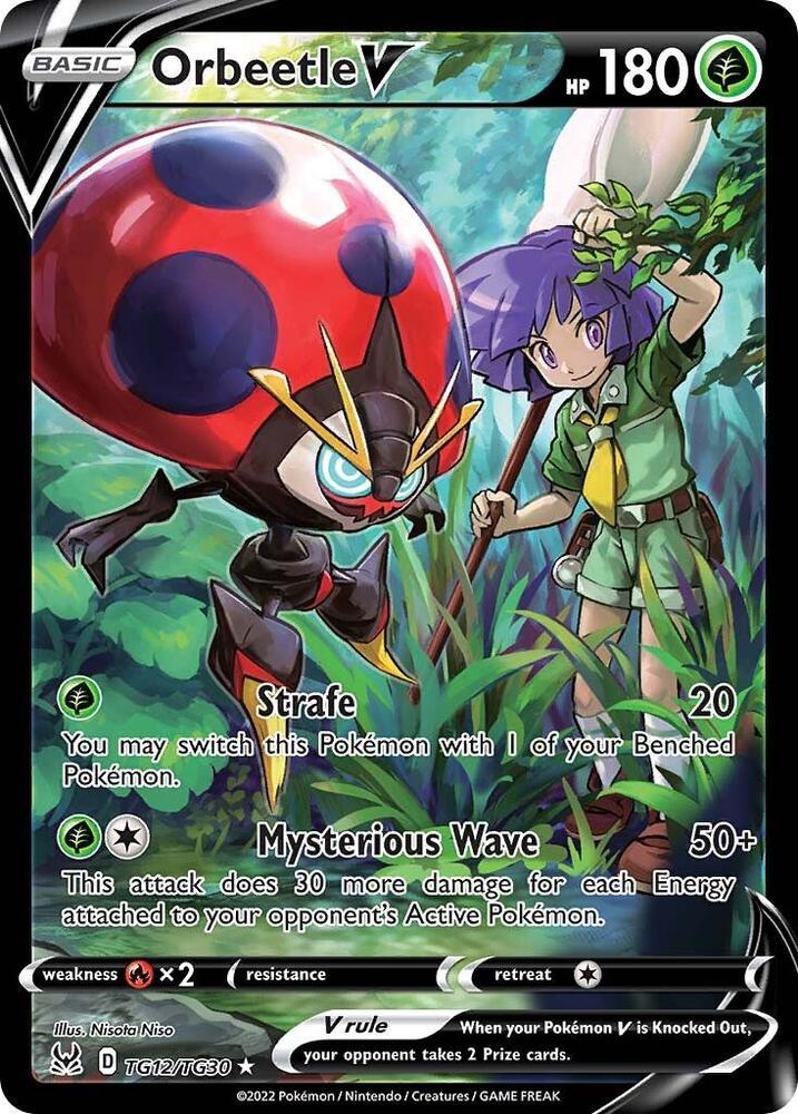 (#TG12/TG30) Orbeetle V [SWSH11: Lost Origin Trainer Gallery]
