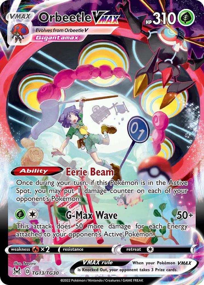 (#TG13/TG30) Orbeetle VMAX [SWSH11: Lost Origin Trainer Gallery]