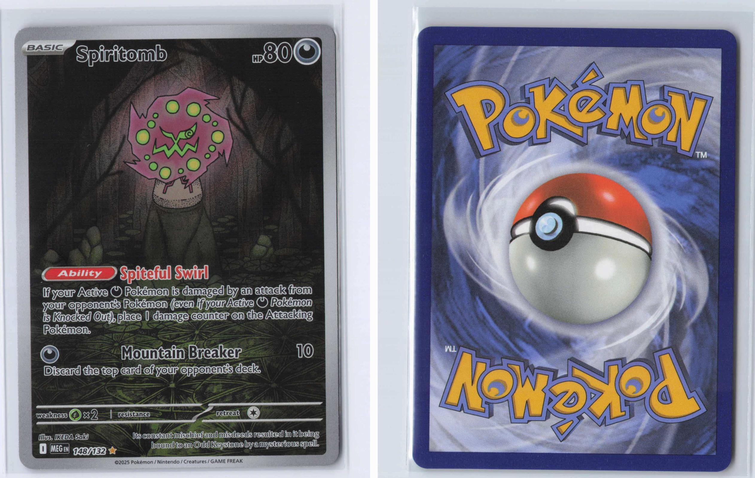 (#148/132) Spiritomb - Holo [Mega Evolution]