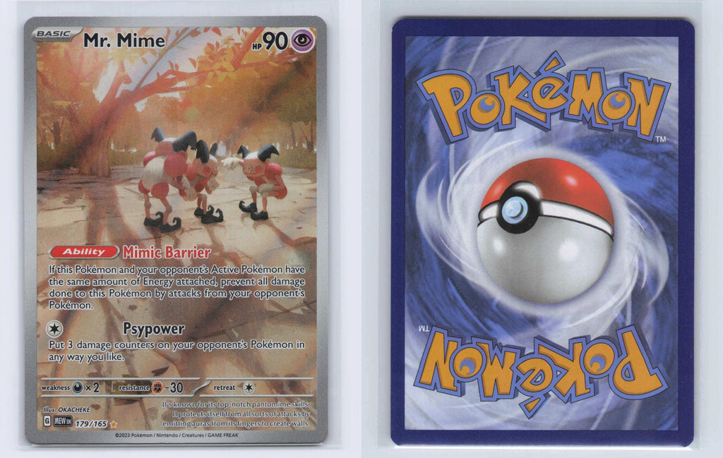 (#179/165) Mr. Mime - Holo [151]