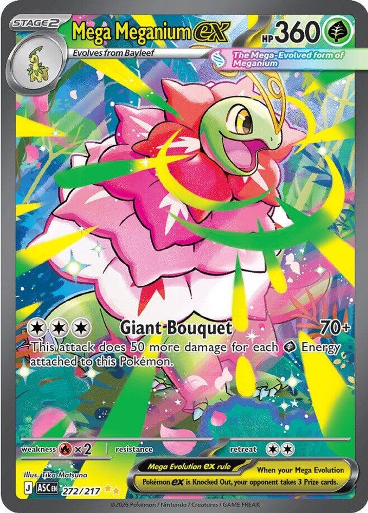 (#272/217) Mega Meganium ex - Holo [Ascended Heroes]