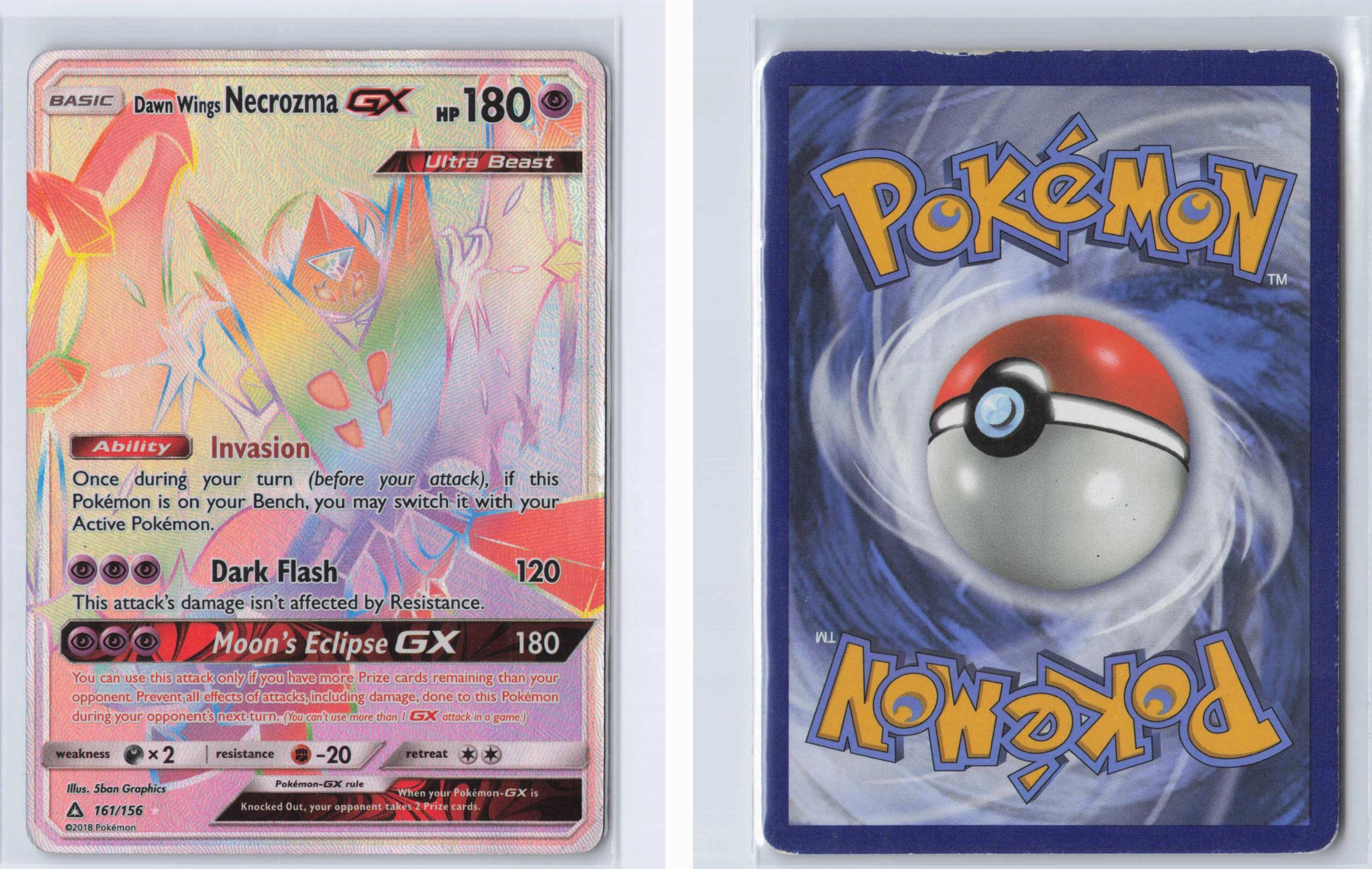 (#161/156) Dawn Wings Necrozma GX - Holo [Ultra Prism]