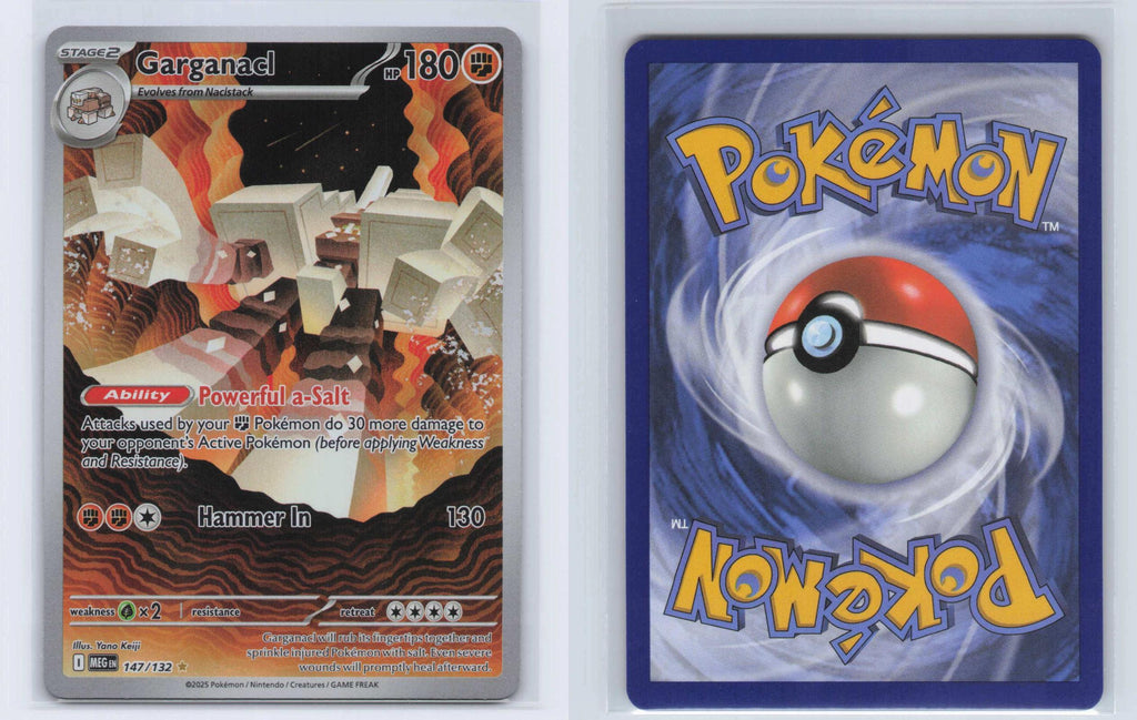 (#147/132) Garganacl - Holo [Mega Evolution]