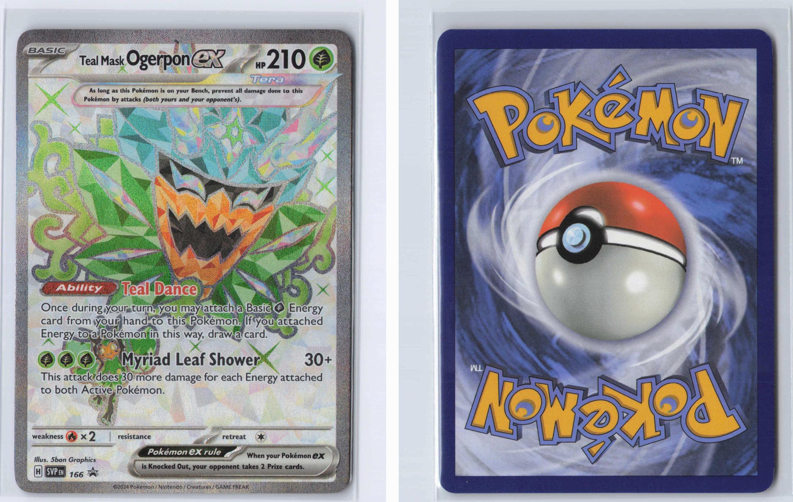 (#166) Teal Mask Ogerpon ex - Holo [Scarlet & Violet Promo]
