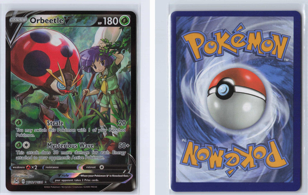 (#TG12/TG30) Orbeetle V - Holo [Lost Origin Trainer Gallery]