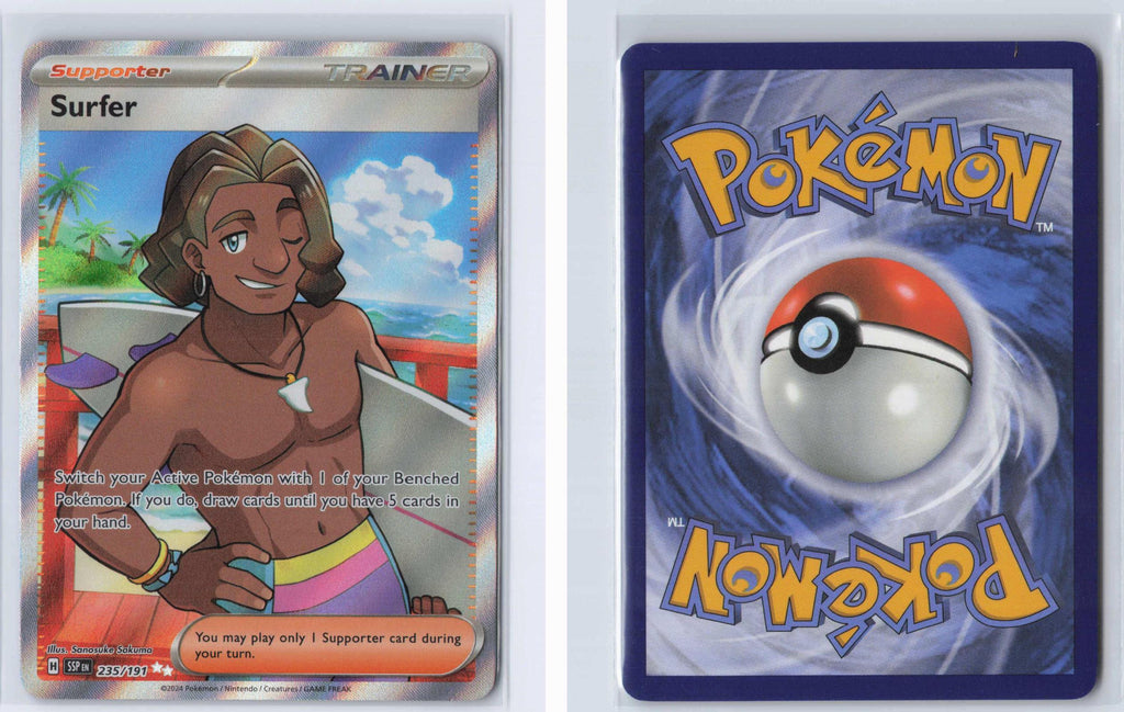 (#235/191) Surfer - Holo [Surging Sparks]