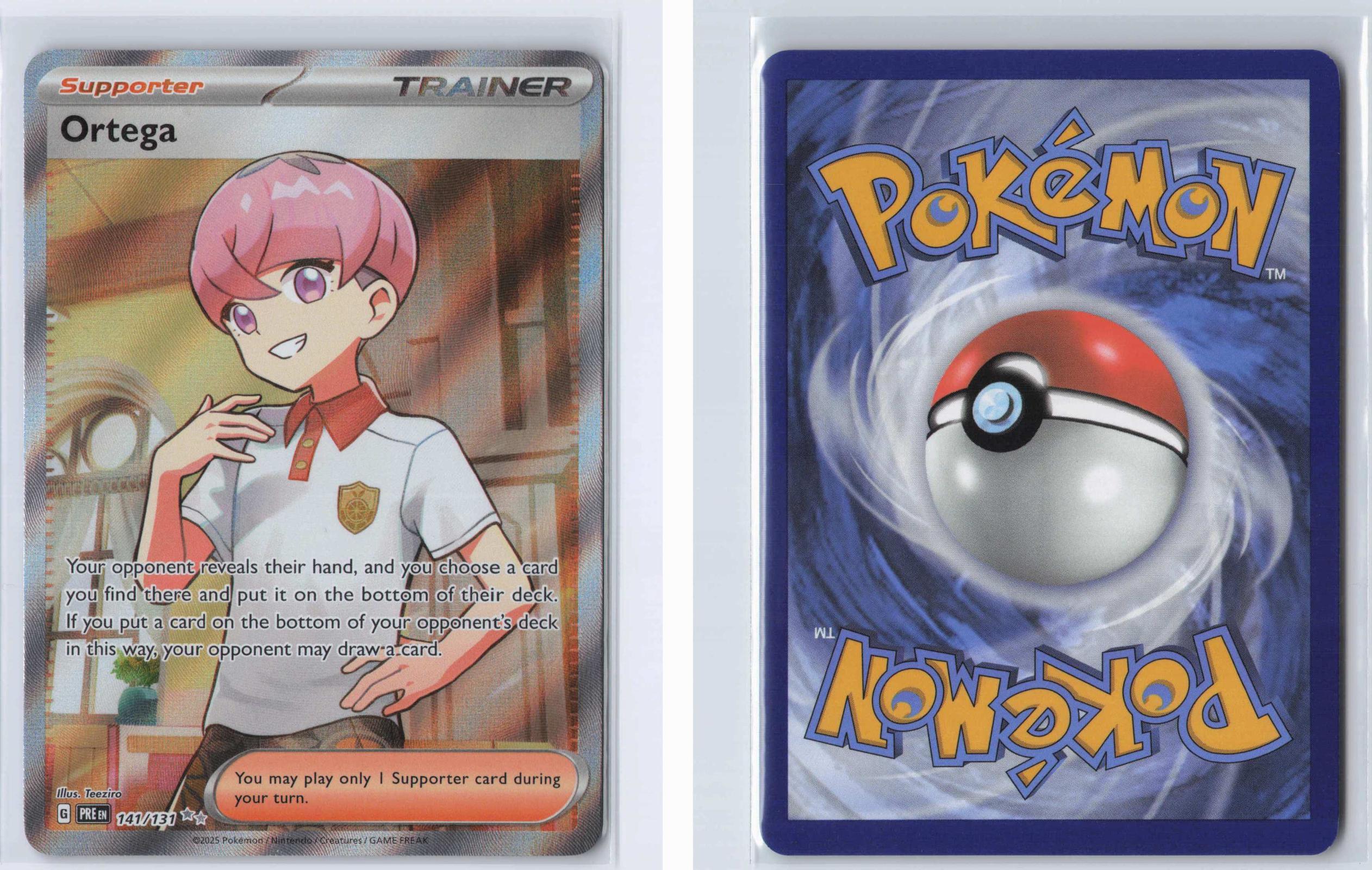 (#141/131) Ortega - Holo [Prismatic Evolutions]