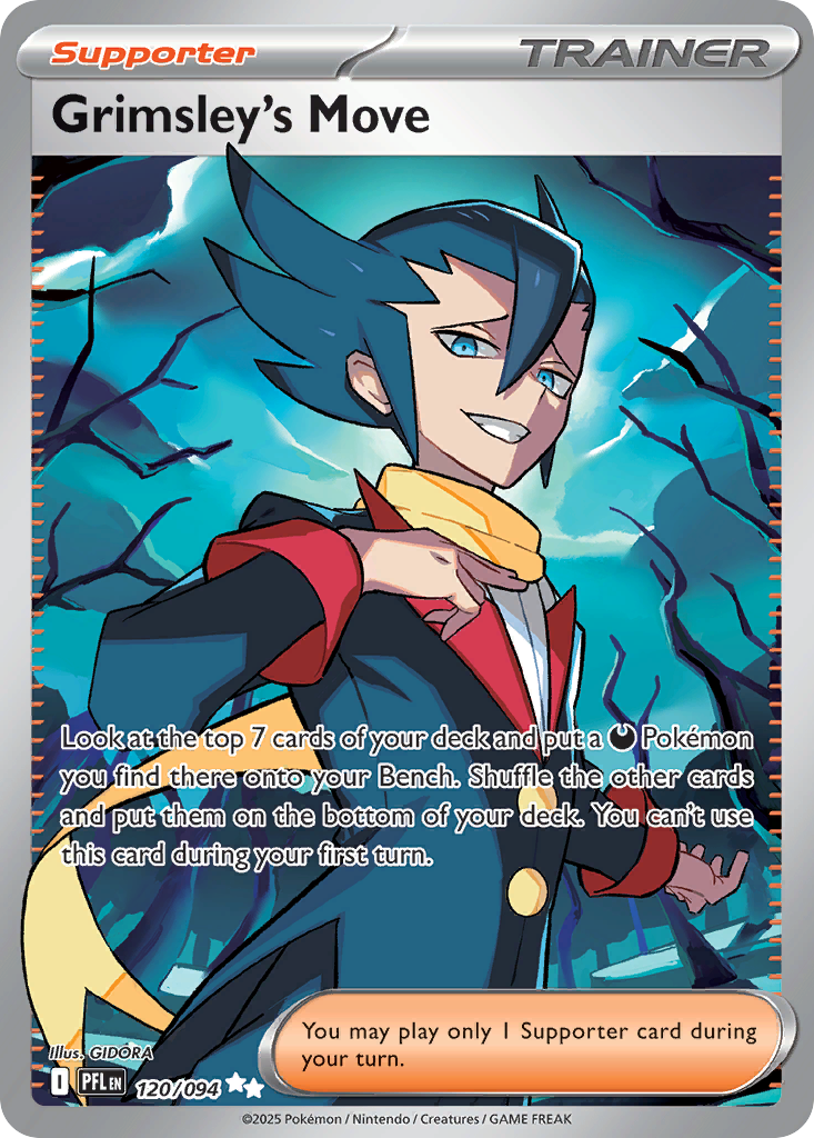 (#120/094) Grimsley's Move - Holo [Phantasmal Flames]