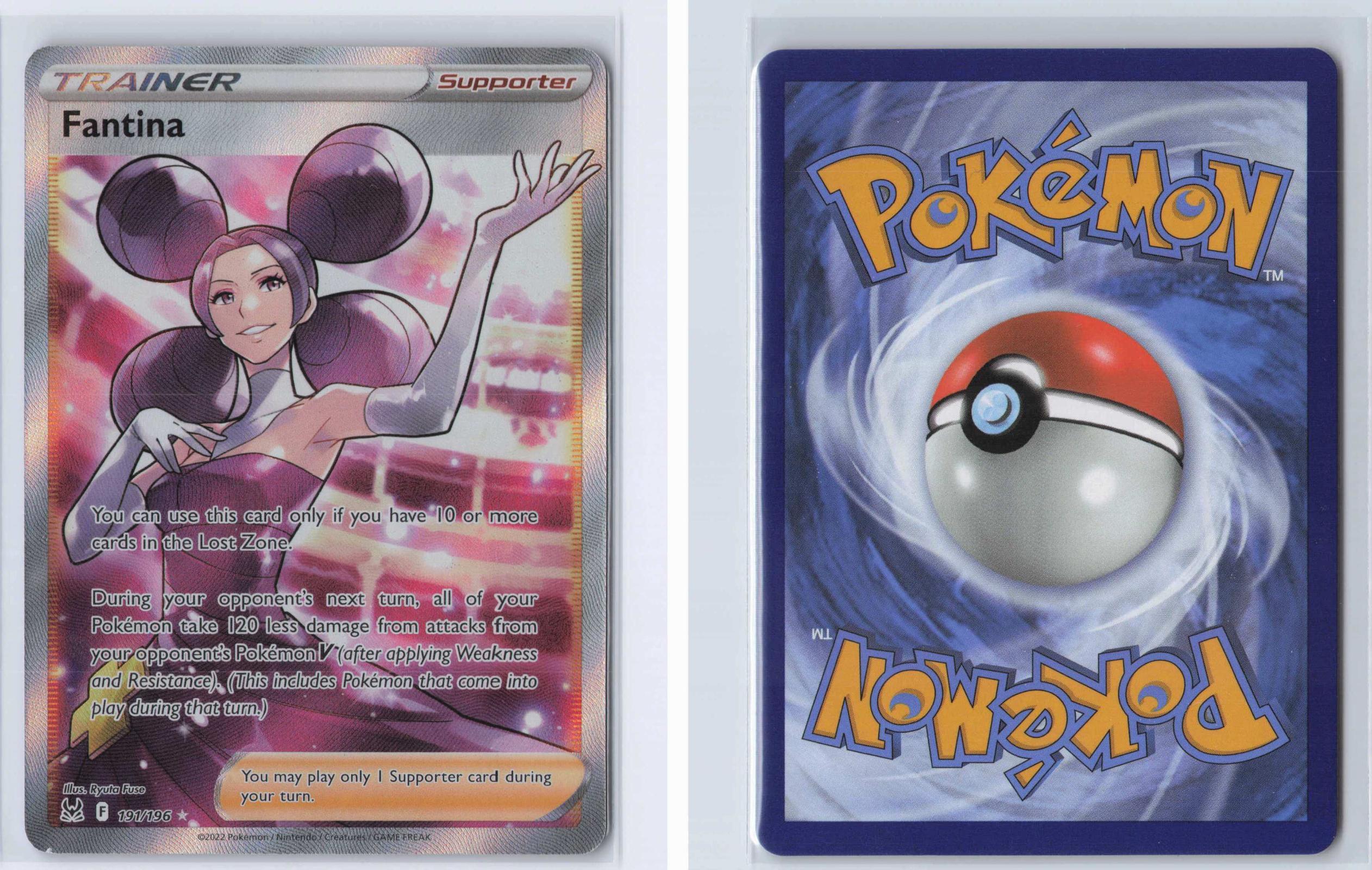 (#191/196) Fantina - Holo [Lost Origin]