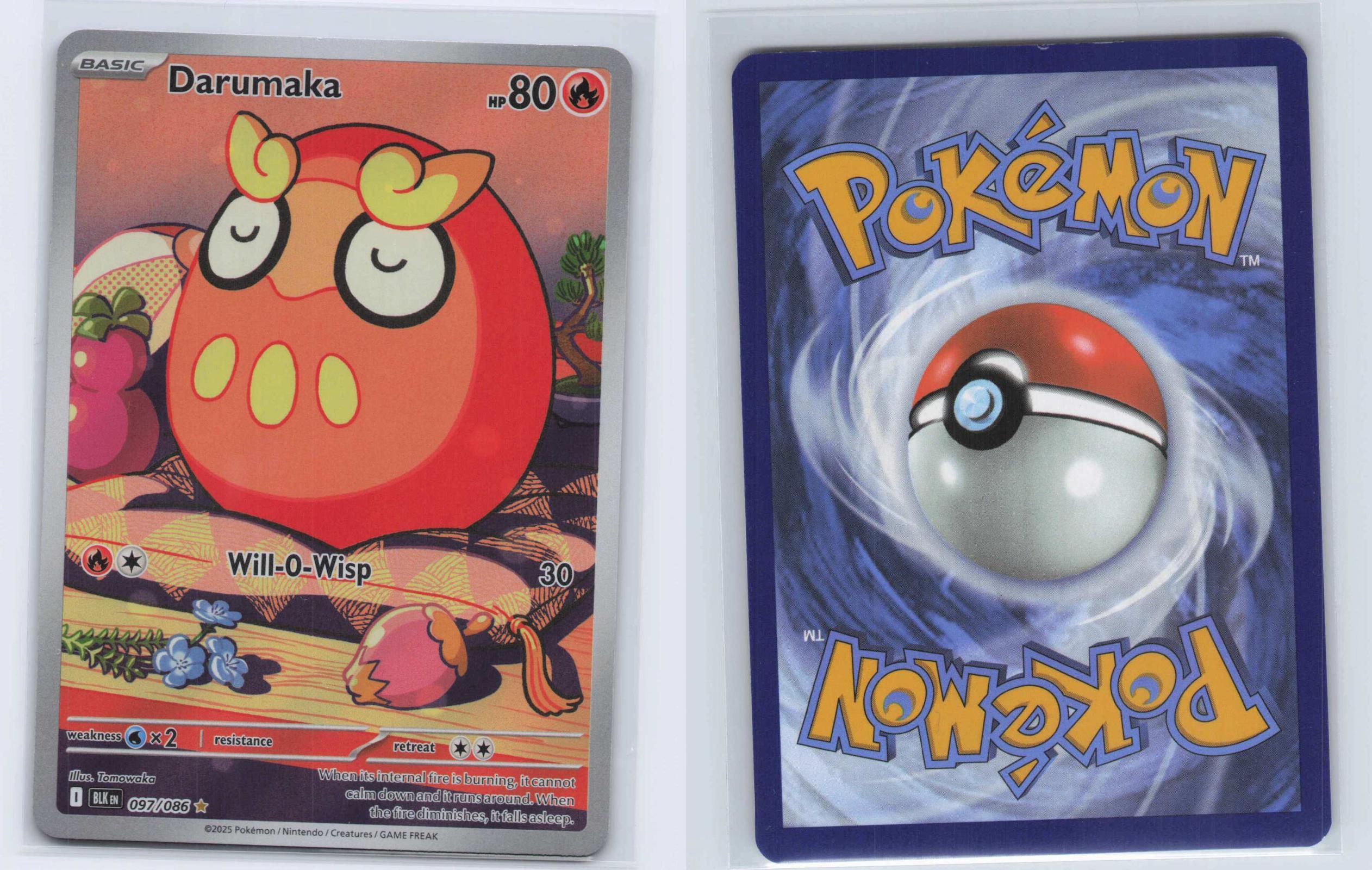 (#097/086) Darumaka - Holo [Black Bolt]
