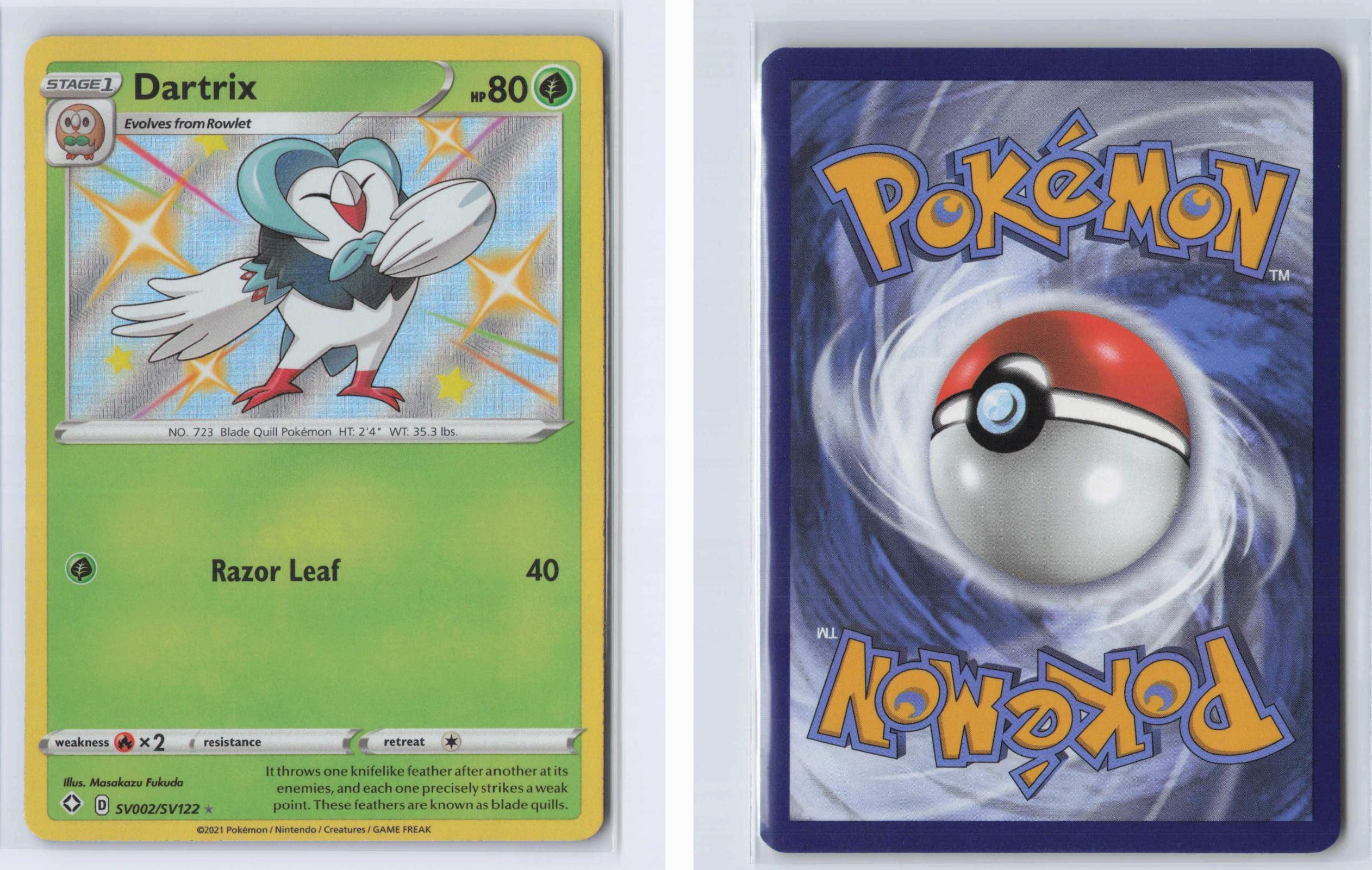 (#SV002/SV122) Dartrix - Holo [Shining Fates Shiny Vault]