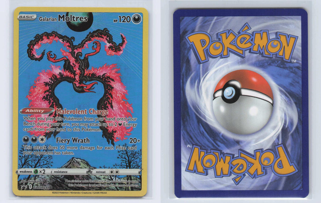 (#SWSH284) Galarian Moltres - Holo [Sword & Shield Promo]