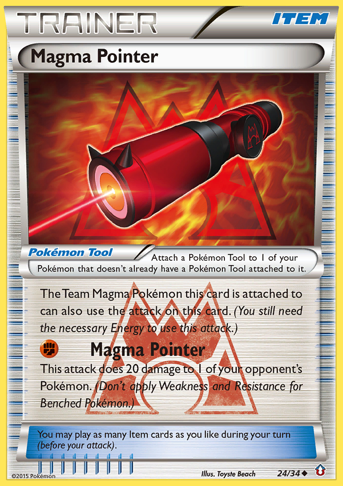 (#24/34) Magma Pointer - Normal [Double Crisis]