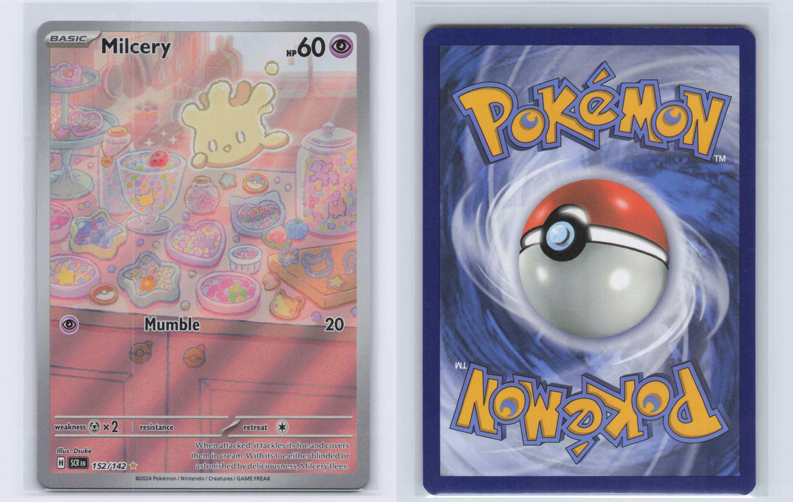 (#152/142) Milcery - Holo [Stellar Crown]