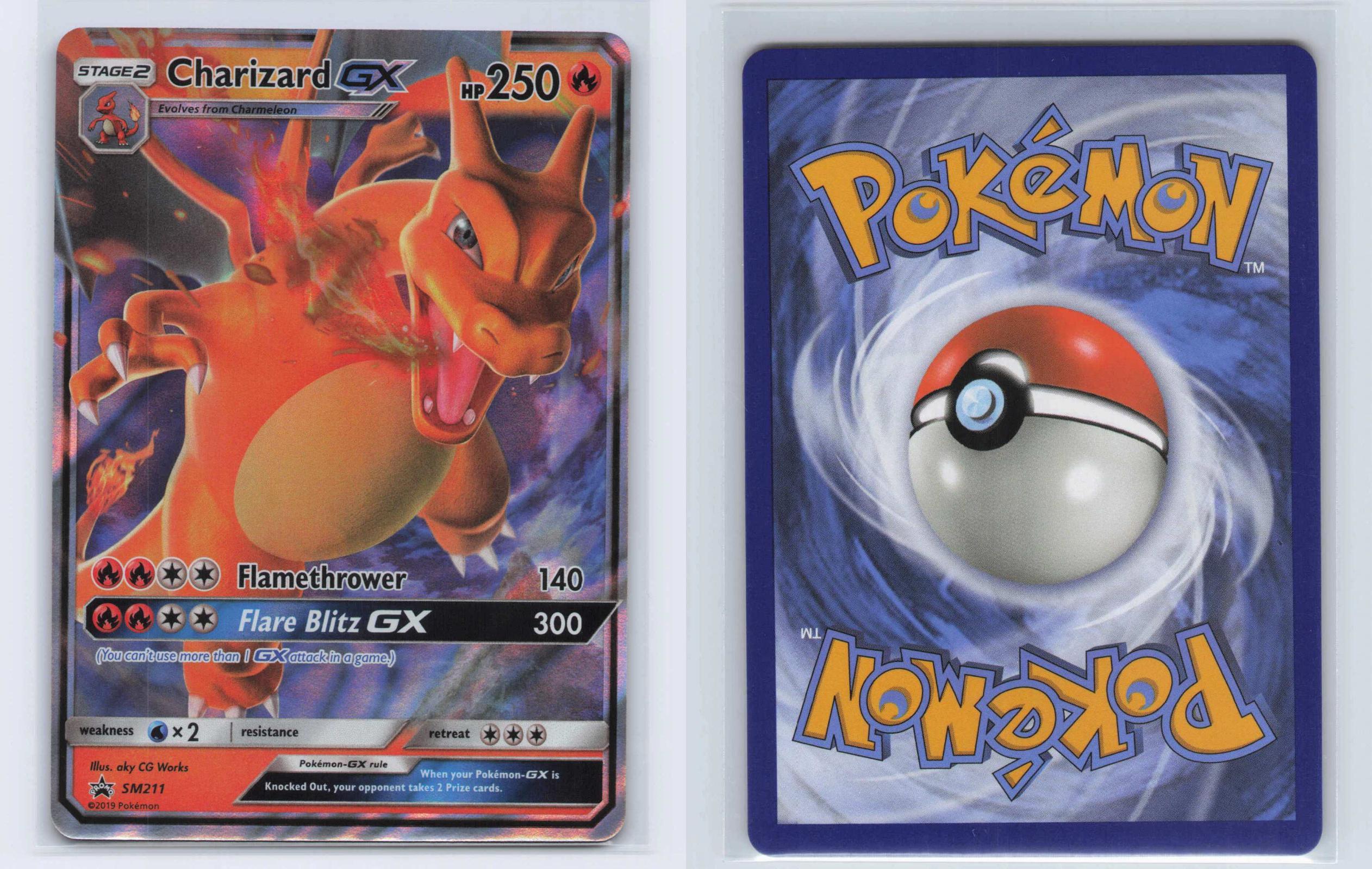 (#SM211) Charizard GX - - Holo [Sun & Moon Promo]