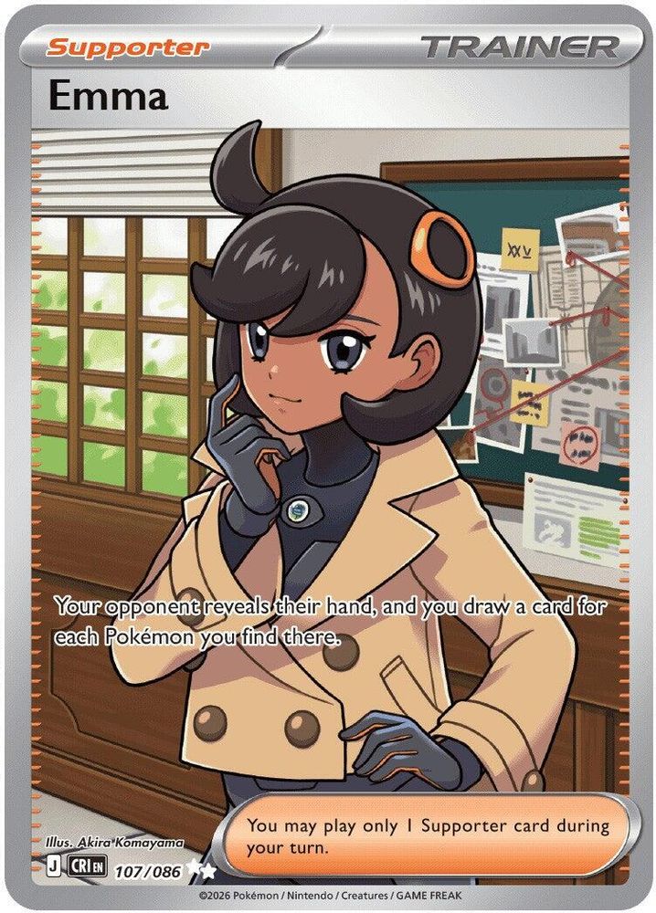 (#107/086) Emma - Holo [Chaos Rising]