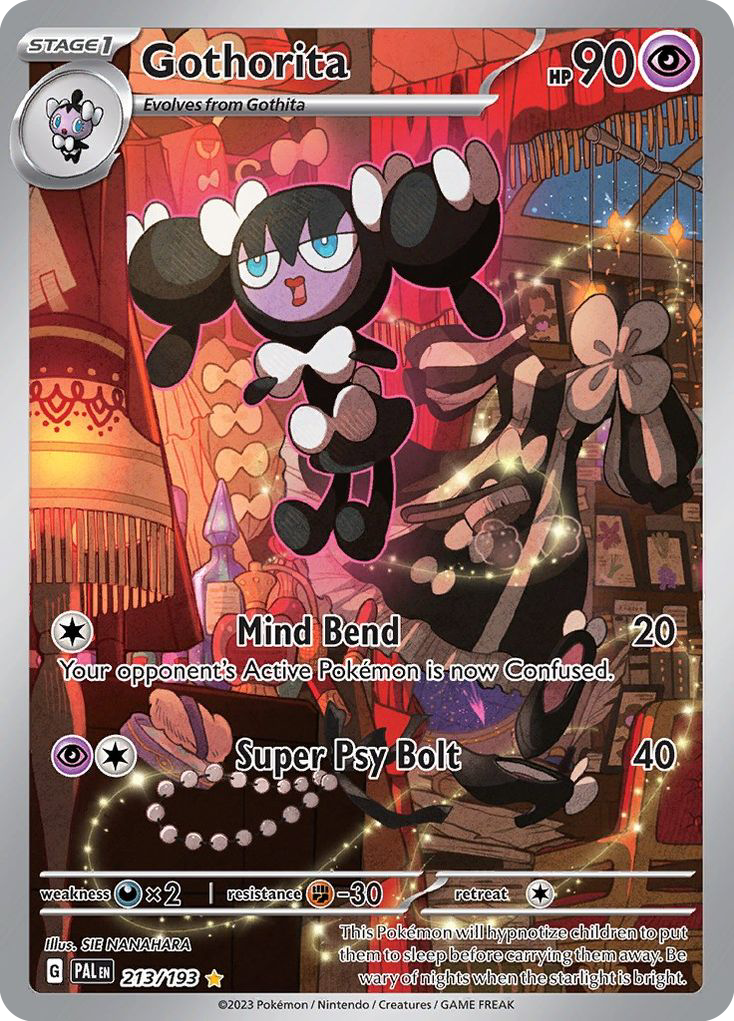 (#213/193) Gothorita - Holo [Paldea Evolved]