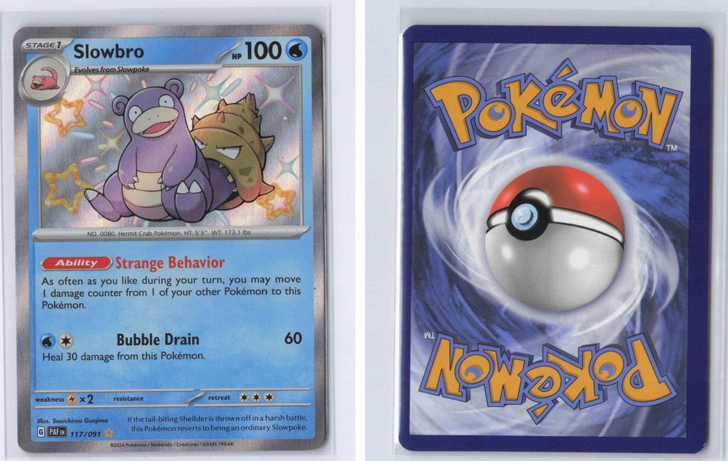 (#117/091) Slowbro - Holo [Paldean Fates]