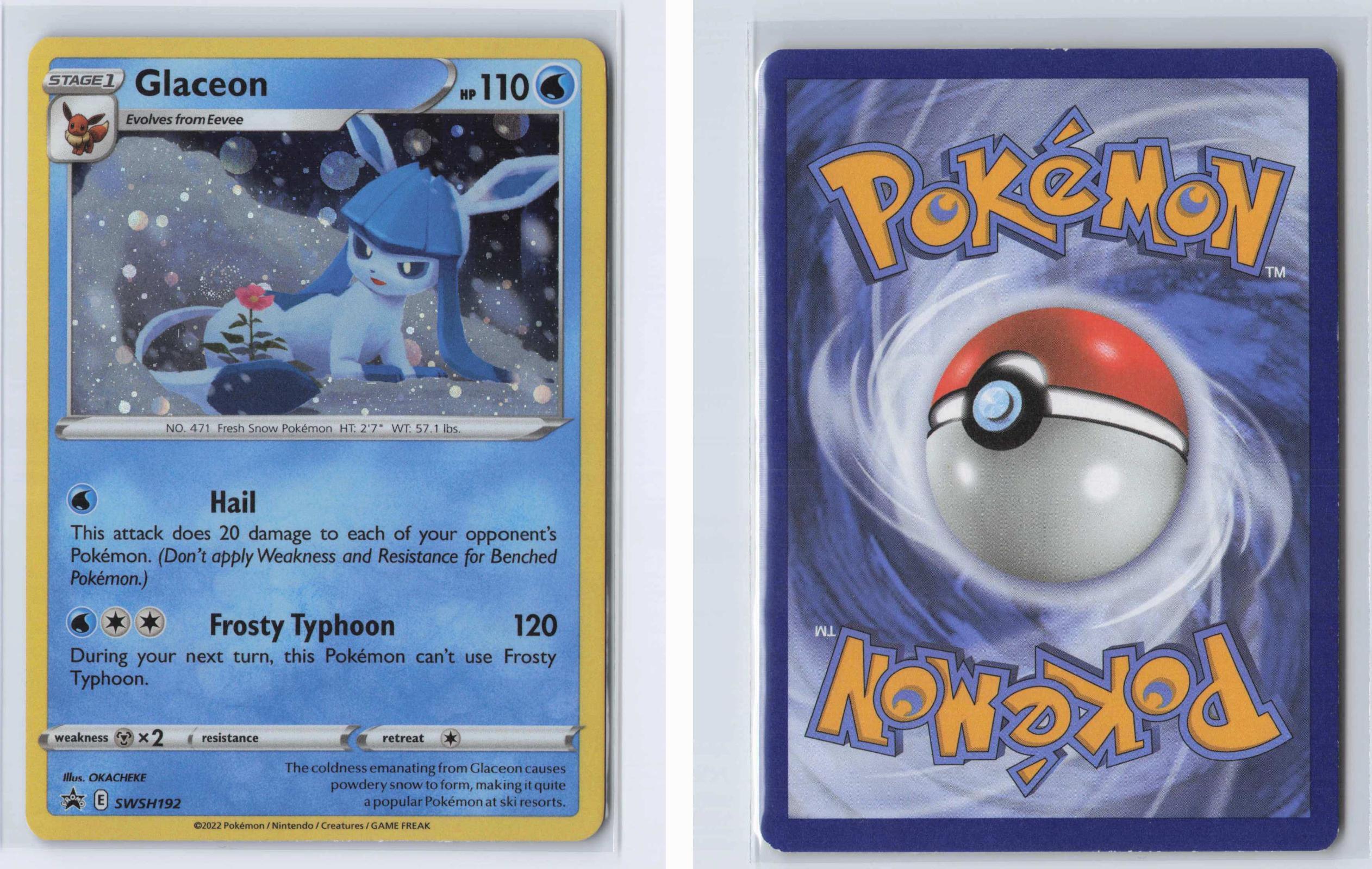 (#SWSH192) Glaceon - Holo [Sword & Shield Promo]
