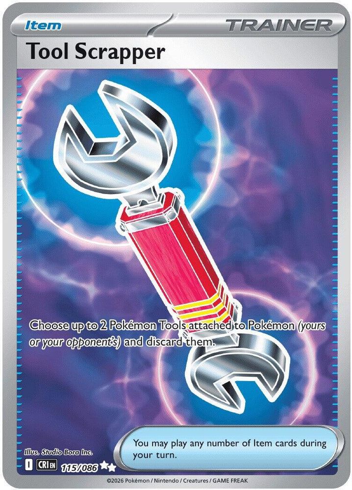 (#115/086) Tool Scrapper - Holo [Chaos Rising]