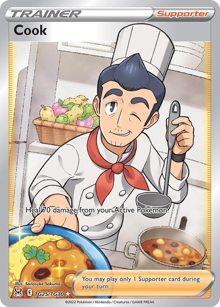 (#TG25/TG30) Cook - Holo [Lost Origin Trainer Gallery]