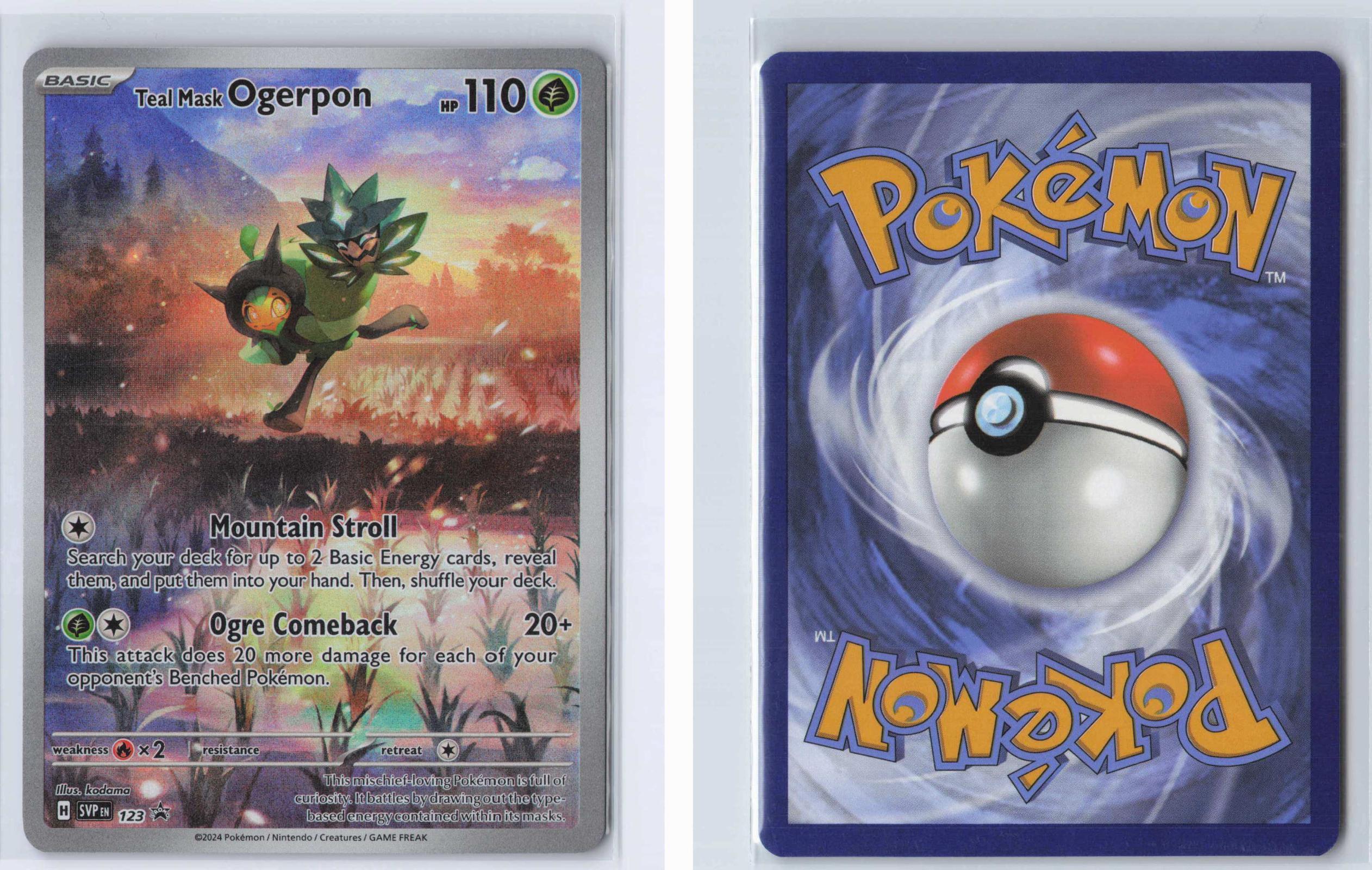(#123) Teal Mask Ogerpon - Holo [Scarlet & Violet Promo]