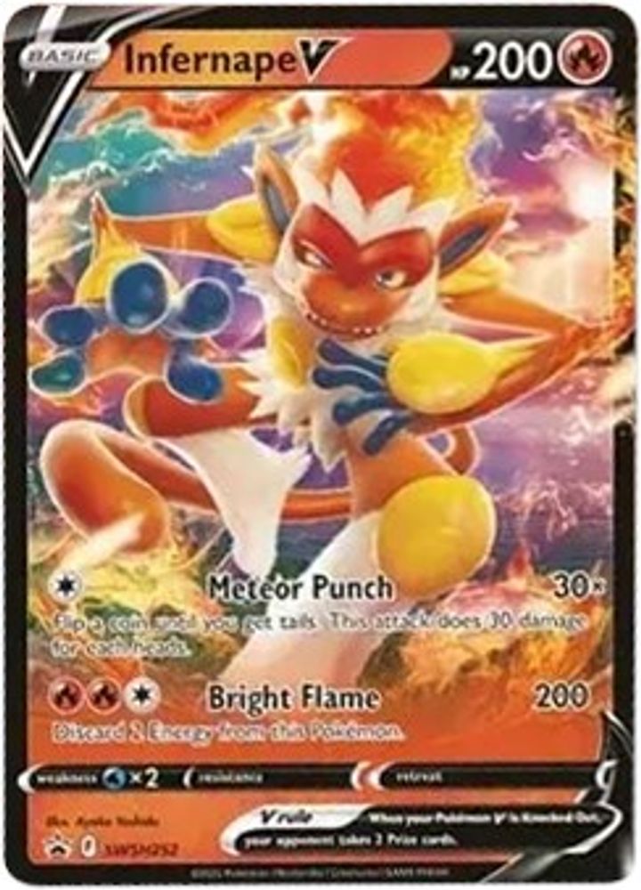 (#SWSH252) Infernape V - Holo [Sword & Shield Promo]