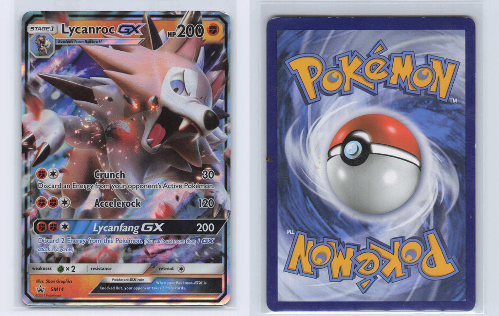 (#SM14) Lycanroc GX - - Holo [Sun & Moon Promo]